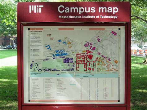 MIT Campus Map 